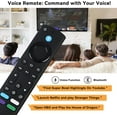 thumbnail image 5 of Voice Remote Control Replacement for Fire Smart Tv(Toshiba, Insignia, AMZ Onmi, Pioneer), Compatible for Tv Stick(4K, 2nd n, 3rd n, Life), for AMZ Smart Tv Cube, 5 of 5