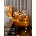 thumbnail image 2 of Globe String Lights, 59 Ft 100 LED Christmas Lights with Remote Timer, Connectable Plug in Twinkle Lights for Bedroom Wedding Classroom Indoor Outdoor Decor, Warm White, 2 of 14