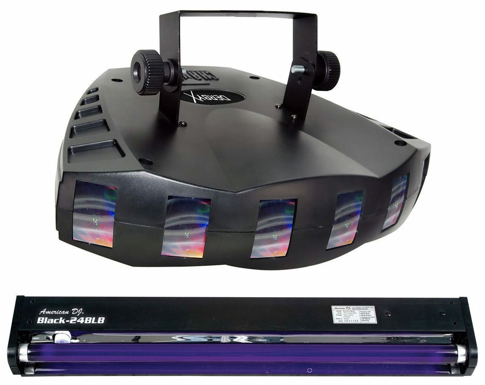New! Chauvet DJ DERBY X DMX512 Multi Colored LED Derby Club Light