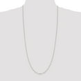 thumbnail image 3 of Auriga Fine Jewelry 925 Sterling Silver 1.75mm Diamond-Cut Cable Chain 16inch Necklace for Women, 3 of 5