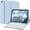 Blue, variant on Aoub Touchpad Keyboard Case for iPad A16 11th Generation / iPad 10th Generation 2025/2022 with Backlit, Magnetic Detachable Wireless Bluetooth Keyboard Case, Navy Blue