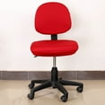 thumbnail image 2 of Forro Suave para Silla de Oficina Sunnimix Forro Giratorio Rojo, 2 of 4