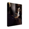 thumbnail image 4 of Johannes Vermeer 'Woman Holding a Balance' Canvas Art, 4 of 4