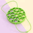thumbnail image 4 of Multi-Functional TrayMold Holder Egg Steaming Pot Steamer Egg Rack Boiled Egg Stand Kitchen Accessories Cooking Tool(Green), 4 of 7