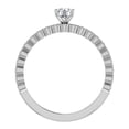 thumbnail image 3 of Luscious Design Round Brilliant Diamond Ring 18K White Gold 0.90 CT TW (G,VS1), 3 of 5