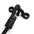 thumbnail image 6 of 2Pcs Fishing Rod Tamer Rod Saver Holder Hold Down Holding Strap Deck Mount - Black, 12", 6 of 6