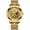 Full Gold-Gold Noodles, variant on Men's Skeleton Automatic Watch, Moon Phase, Date, Luminous, Waterproof, Stainless Steel Business Wristwatch