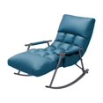 thumbnail image 3 of Lipstore Rocking Chair Adjustable Backrest Casual Versatile recliner Modern Armchair for Blue, 3 of 8