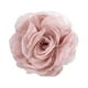 thumbnail image 4 of Broche de flores de tela para mujer, elegante broche de flores para el pelo para traje de ceremonia. Rosa, 4 of 9
