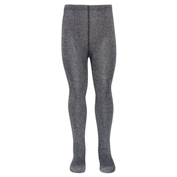 Kelly's Kids Sparkly Black Footed Infant Baby Girl Tights 618M