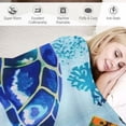 thumbnail image 3 of Nawypu  Throw Blanket for Sherpa, Underwater World Blankets, Super Soft Fuzzy Plush Flannel Blanket Girls Gifts, 3 of 6