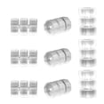 thumbnail image 1 of OULII Bike Parts 60Pcs Silicone Octagonal O-Ring for Brake Line Protection 0.28 x 0.28 x 0.31 inch, 1 of 8