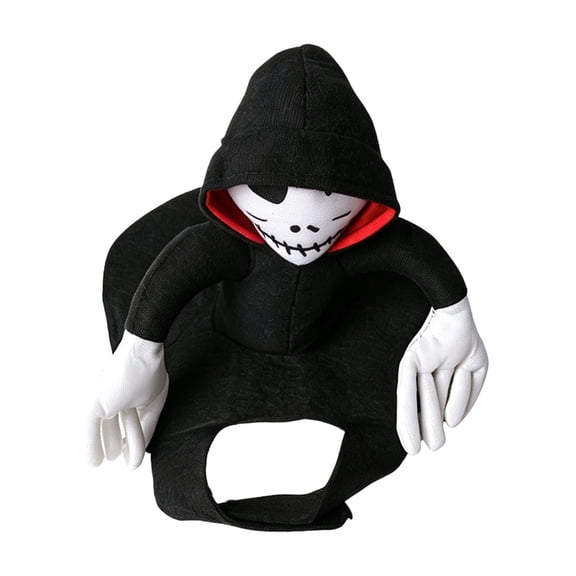 Halloween Dog Costume for Small Dogs,Ghost Doll Pet Vest Coat,Spooky Themed Party Dogs & Cats Dress Up Outfits