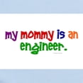 thumbnail image 2 of CafePress - My Mommy Is An Engineer (PRIMARY) Body Suit - Long Sleeve Cotton Baby Bodysuit, 2 of 4