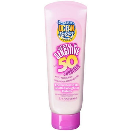 Ocean Potion Gentle and Sensitive Sunblock SPF 50, 8 fl...