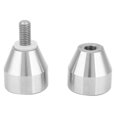 thumbnail image 2 of Poignée de porte de douche monotrou en acier inoxydable 304 pour meuble et armoire, 2 of 4