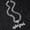 Silver-18inch, variant on Hip Hop Cuban Chains English letter Angel Pendant Necklace With 13mm Miami Cuban Chain Iced Out Bling HipHop Necklaces Fashion Jewelry
