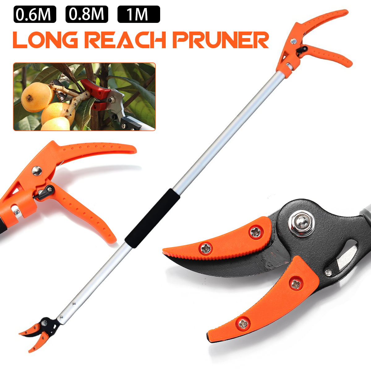 380mm Tree Pruning Saw Gardening Shears Hand Protection Bow Branch Cutting 