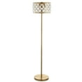 thumbnail image 2 of JONATHAN Y Elizabeth 60" Crystal/Metal LED Floor Lamp, Brass Gold/Clear, JYL9000A, 2 of 5