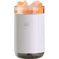 thumbnail image 1 of Humidificador con lámpara de sal, humidificador de aire de 260 ml, difusor de aroma 3 en 1, 1 of 5