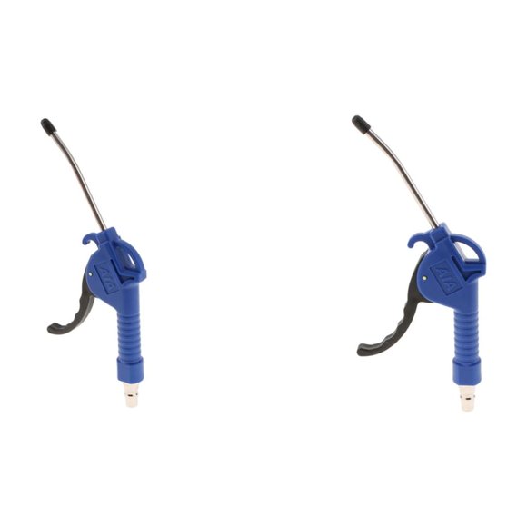 S SERENABLE 2Pcs Air Powder Pplastic Cleaning Gun, Pneumatic Gun Air Blow Gun