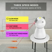 YVE LIFE Cat Toys,The 4th Generation Real Random Trajectory,Motion Activated Rechargeable Automatic Cat Laser Toy,Interactive Cat Toys for Indoor Cats/Kitten/Dogs