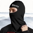 thumbnail image 4 of 1PC Gothic Letter Printed Ski Mask Hip Hop Unisex Balaclava Elastic Breathable Neck Gaiter UV Protection Sunscreen Face Mask Rose, 4 of 6
