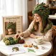 thumbnail image 5 of Luckky Fantasy Hood Hat DIY Crochet Kit,Complete Animal Earflap Knitting Set for Beginner,Includes Yarn,Hooks,Needles & Tutorial Patterns,Soft Warm Handcraft Supplies for Relaxing Creative Making, 5 of 7