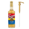 thumbnail image 1 of Torani 750 mL Lychee Flavoring Syrup Bonus Squeeze Pump, 1 of 2