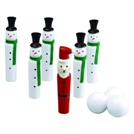 Jaques Master Santa and Snowmen Skittles Set