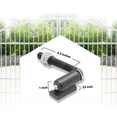 thumbnail image 4 of Bobco Metals J Bolt Steel 5/8" Gate Hinges, Capacity: 150 lb x 20 Pieces, 4 of 5