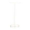 thumbnail image 1 of Weiweiguan 1pc T-shape Earring Storage Rack Acrylic Earring Display Rack Jewelry Holder, 1 of 7