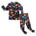 thumbnail image 7 of Futezty Toddler Halloween Pajamas Boy Pumpkin Ghost Soft Cotton Sleepwear Pjs Sets Kids 2 Piece Long Sleeve Jammies Pajamas for Girls 2T-9T, 7 of 7