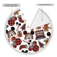 thumbnail image 4 of Faldas para árbol de Navidad de Mickey Mouse de 36 pulgadas, tapete para árbol de Navidad para fiestas de invierno, falda para árbol de Navidad para decoraciones navideñas rústicas, 4 of 8