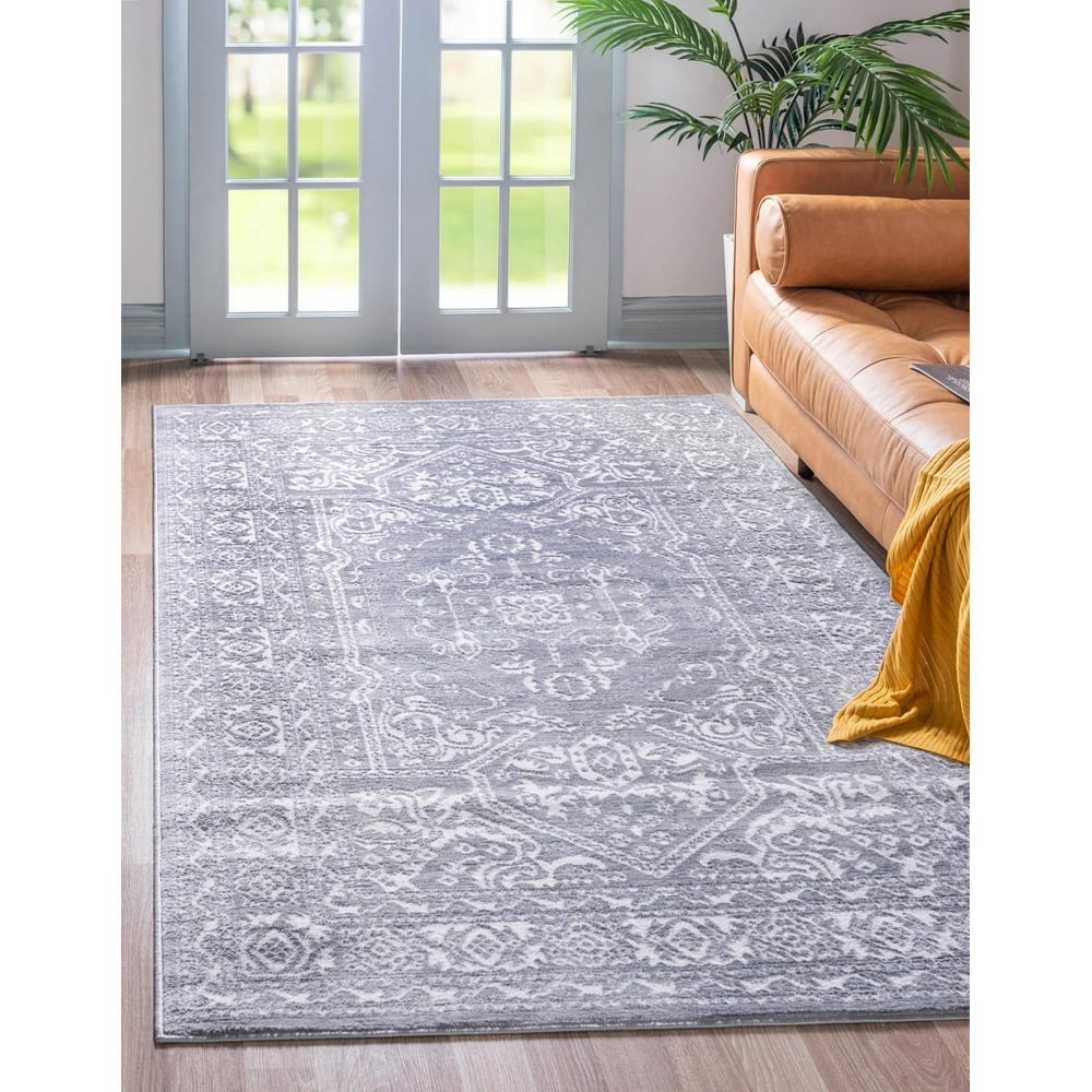 Boston Collection Rug 10' x 14' Gray LowPile Rug Perfect