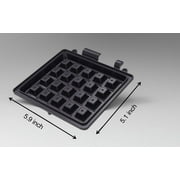 Compact Mainstays Single Slice Waffle Maker with Cool Touch Handle