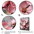 thumbnail image 3 of Designart "Pink Cherry Blossom Garden Nature's Jewel III" Landscapes Canvas Wall Art - Traditional Pink Tree Cherry Blossom Living Room Canvas Art, 3 of 6