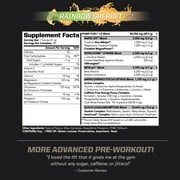 PMD Sports Ultra Pump Fuel Caffeine Free - Pre Workout- Energy, Strength, Endurance, Muscle Pumps And Recovery Complex Carbohydrates And Amino Energy - Rockin Rainbow Sherbert (30 Servings)