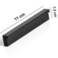 thumbnail image 5 of Manijas para muebles NQ 10 piezas para puertas barra de cocina gabinetes cajones negro 96 mm, 5 of 5