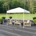 thumbnail image 3 of BizChair 8'x8' White Outdoor Pop Up Event Slanted Leg Canopy Tent with Carry Bag, 3 of 11