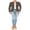 Charcoal, variant on Women's Casual Solid Office Work Wear Long Sleeve Fitted Open Front Blazer Jacket