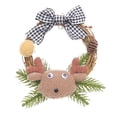 thumbnail image 1 of Bewildely Cinta de Navidad Guirnalda de autoensamblaje Adornos prácticos para árboles de Navidad Tiras de oropel de caña ligera Suministros para fiestas Kits de decoración para fiestas Alce Bewildely HA070763-03, 1 of 6