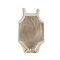 thumbnail image 2 of LYMAYTER 3M-24M ‌‌Infant Girls Baby Spaghetti Strap Sleeveless Cotton Bodysuit One-Piece Summer Set‌, 2 of 8