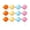 12, variant on Clearance Silicone Lollipop Ice Cream Maker Molds,4 Pack Popsicle Mold, Colorful DIY Popsicle Maker for Summer Parties Home