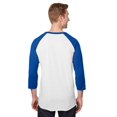 thumbnail image 3 of Jerzees Unisex Premium Blend Ring-Spun 3/4 Sleeve Raglan T-Shirt, 3 of 3