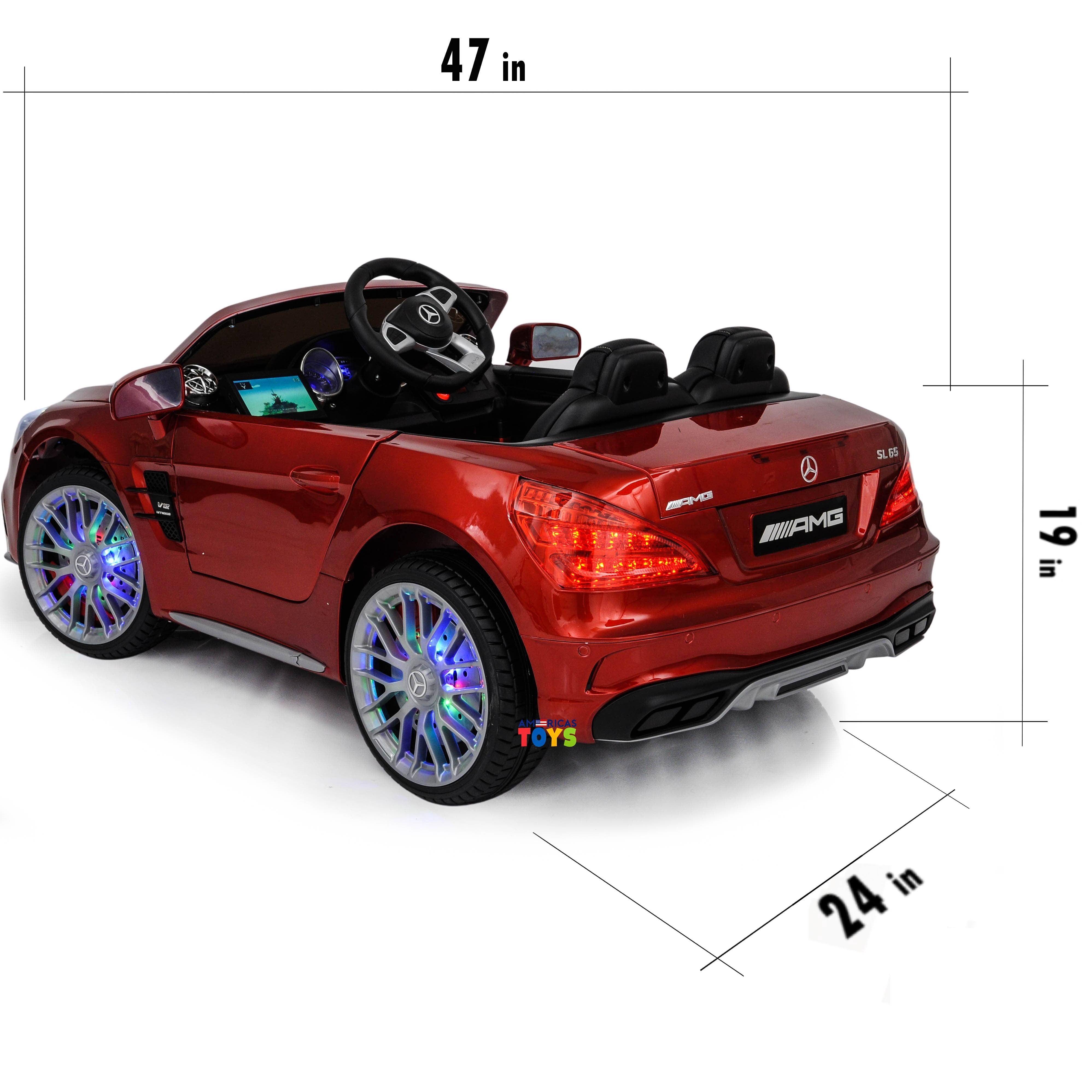 Mercedes-Benz SL65 12V Powered Ride on Car for Kids with Remote Control