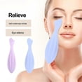 thumbnail image 4 of Face Massage Roller to Relieve Fatigue & Wrinkles Skin Lifting Portable Silicone Beauty Roller Stick Anti-Aging Beauty Tool for Women Men, 4 of 5