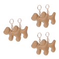 thumbnail image 6 of Worgeous 6 pcs Pu Animal Key Ring Hanging Dog Charm Key Ring Ornament Cartoon Keychain Decorations Dog Keychain Bag Backpack Hanging Decors, 6 of 8