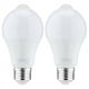 thumbnail image 1 of 2X Bombilla de Luz con Sensor de Movimiento de 12W, Bombilla LED de Seguridad Activada Por Movimiento para Exteriores / Interiores, 1000LM, E26 / B22,3500K Blanco CáLido, 1 of 5