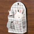 thumbnail image 2 of Exempté Sac de Rangement Mural Coton Doublure Capacité Sac de Rangement Multi-Fonction Sac de Rangement Tissu Sac Suspendu Treillis, 2 of 6